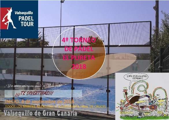 Cartel del torneo (Foto TA)